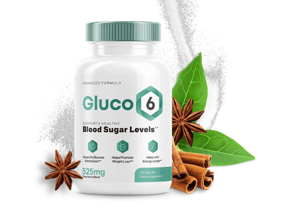 Gluco6 single bottle plus ingredients
