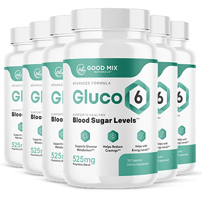 Gluco6 three bottles